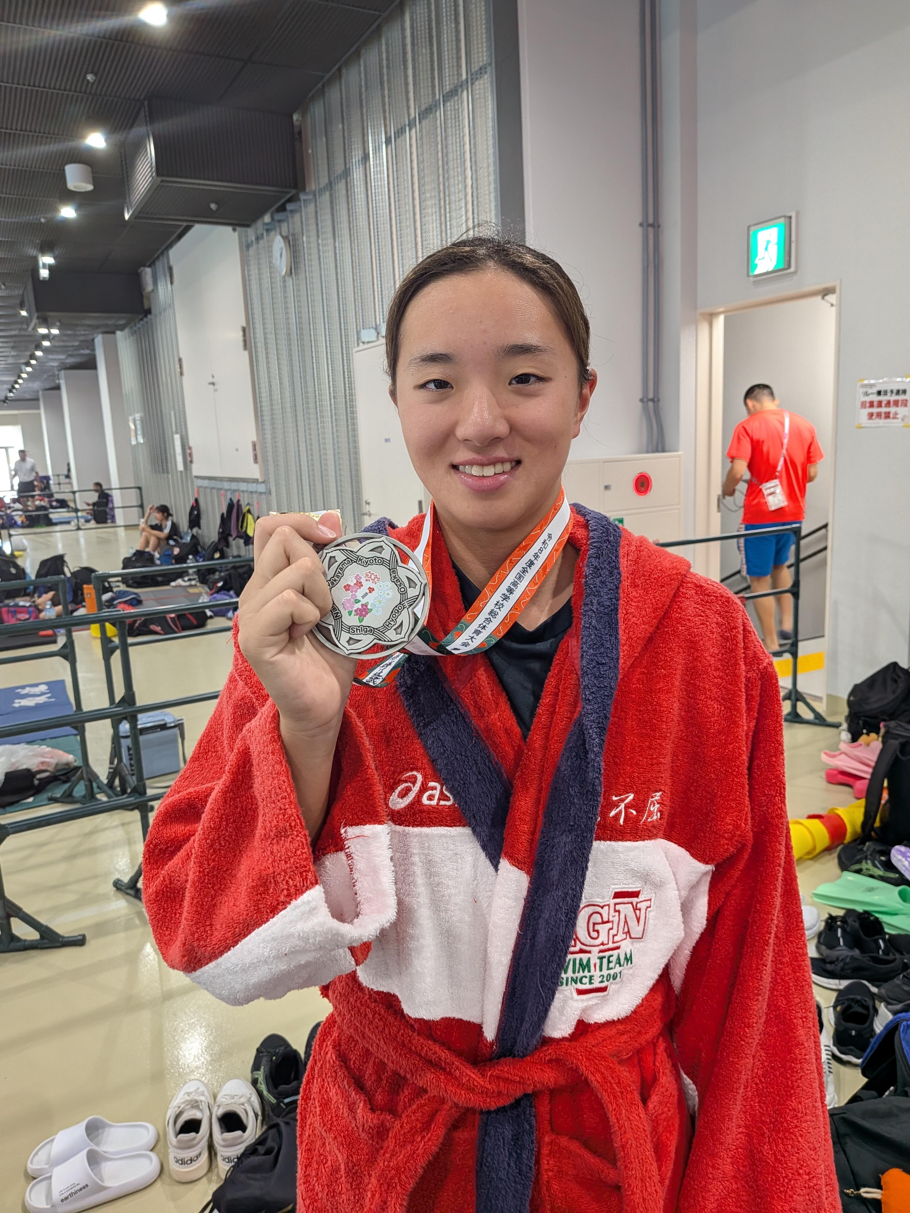 5.２００Mバタフライ２位宮本.jpg